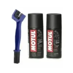 motul-c2-chain-lube-150-ml-c1-chain-clean-150-ml-chain-cleaning-brush Motul Chain Lube & Cleaner Kit