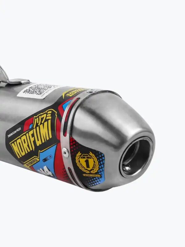 Norifumi N4 CRF150L Exhaust with DB Killer