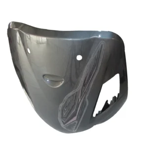 nose-fit-for-hero-pleasure-ebony-grey Front Bumper for Hero Pleasure Grey
