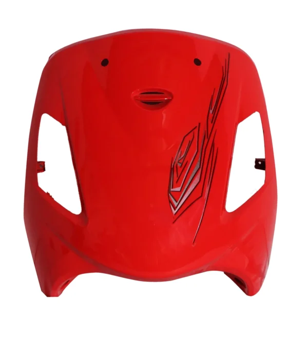 nose-fit-pleasure-sports-red Red Sport Bumper for Vehicle