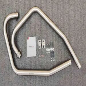 Performance Headers for RE 650 Brushed Steel