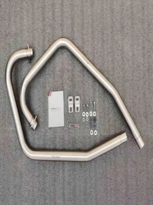 Performance Headers for RE 650 Brushed Steel
