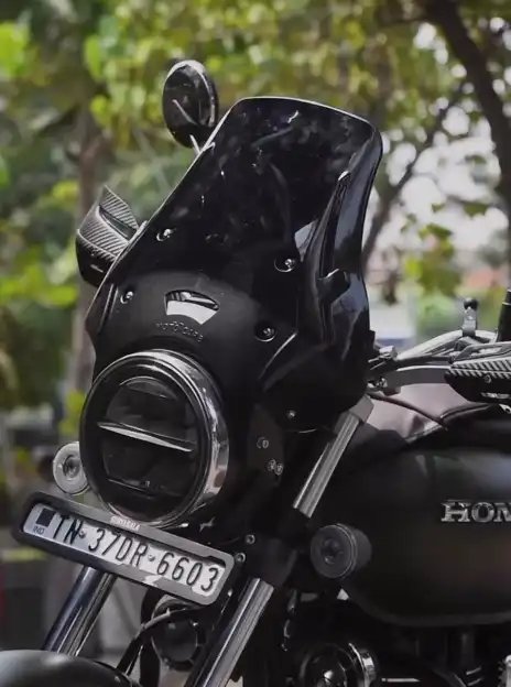 polycarbonate-visor-for-honda-hness-350-cb-rs-windshield Polycarbonate Visor for Honda Hness 350 CB RS