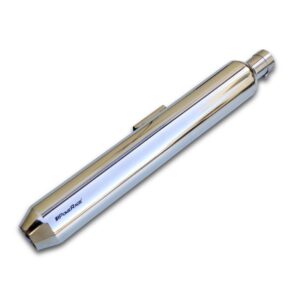 powerage-slip-ons-exhaust-for-re-350-500-polish-finish-short-type Powerage Exhaust for Royal Enfield 350 500 Polish