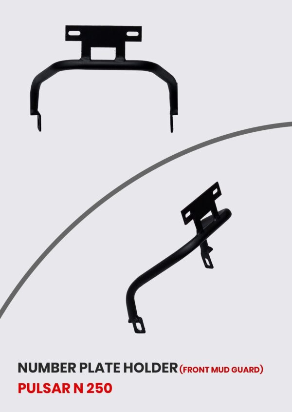 pulsar-n-250-number-plate-holder-sb-1078 Number Plate Holder for Pulsar N 250