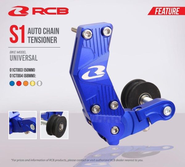 racing-boy-auto-chain-tensioner-rcb-s1 RCB S1 Chain Tensioner for Motorcycle