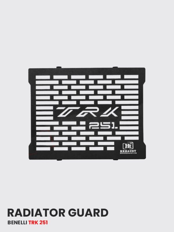 radiator-guard-for-benelli-trk-251-black-matt-rd-734 Radiator Guard for Benelli TRK 251 Black