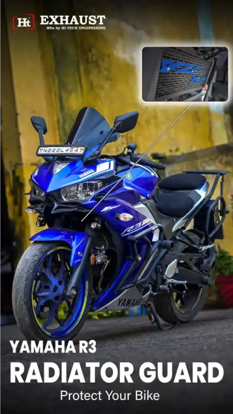 Radiator Guard for Yamaha R3 BS4