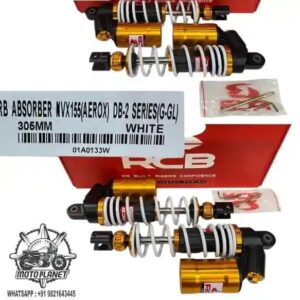 rcb-db-2-db2-series-suspension-rear-shock-absorber-for-aerox-01a0133w-white-gold Aerox 01A0133W White Gold Rear Shock Absorber