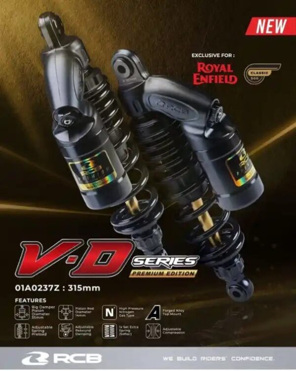 rcb-racing-boy-royal-enfield-classic-350-bs4-bs6-adjustable-suspension RCB Adjustable Suspension for Royal Enfield Classic 350