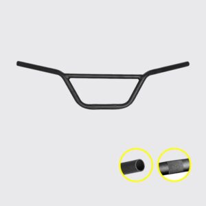rd350-handle-with-bar-black-w-o-bush-re-021b RD350 Handlebar Black RE021B