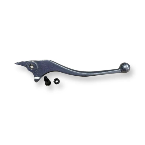 re-himalayan-411-scram-411-brake-lever-assembly-rhs-front-m-c-buffed Himalayan 411 Scram 411 Front Brake Lever Assembly RHS