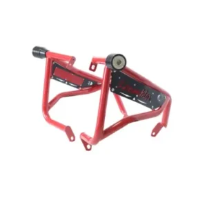Red Crash Guard for Yezdi Scrambler