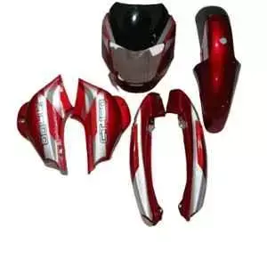 red-full-body-kit-for-bajaj-ct-100-u32 Red Full Body Kit for Bajaj CT 100 U32