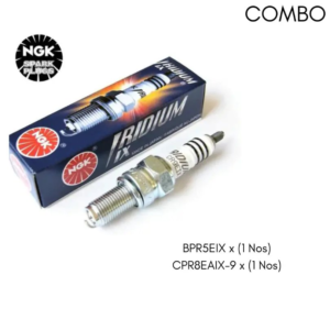 NGK Iridium Spark Plugs 2pk for Royal Enfield 350