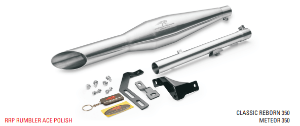 Performance Exhaust for Royal Enfield Meteor 350