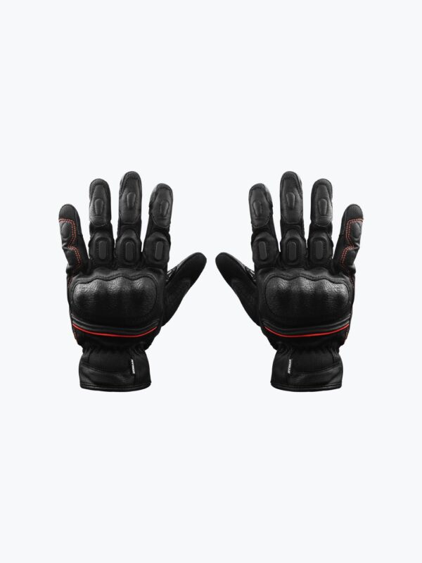 Rynox Tornado Pro 3 Gloves Black Orange