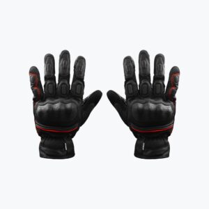 Rynox Tornado Pro3 Gloves Black Red