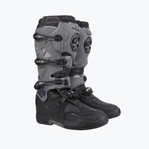 scoyco-boot-mbm004-grey Scoyco MBM004 Motorcycle Boots Grey