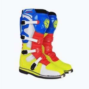 scoyco-boot-mbm006-multi-color Scoyco MBM006 Motorcycle Boots Multi Color