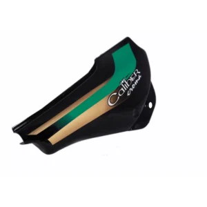Side Panel Bajaj Caliber Croma Black Green