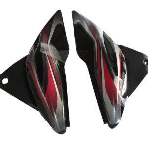 side-panel-cover-bajaj-discover-100cc-3d-type-black-purple-stk Side Panel Cover Bajaj Discover 100cc Black Purple