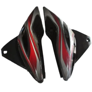 side-panel-cover-bajaj-discover-100cc-black-red-stk Side Panel Cover Bajaj Discover 100cc Black Red