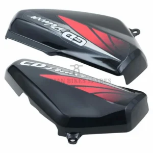 side-panel-cover-hero-cd-deluxe-n-m-black-red-stk Side Panel Cover for Honda CD Deluxe Black Red