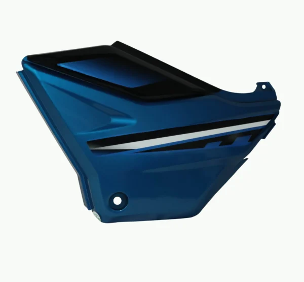 Hero Glamour Side Panel Cover Black Blue