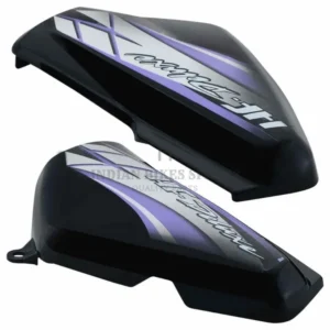 side-panel-cover-hero-hf-deluxe-black-blue-stk Side Panel Cover for Hero HF Deluxe Black Blue