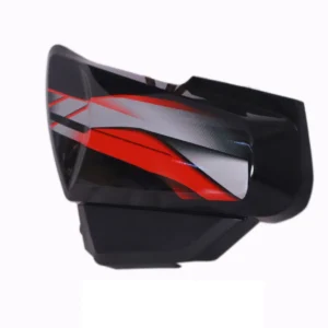 Side Panel Cover Hero HF Deluxe IBS Black Red