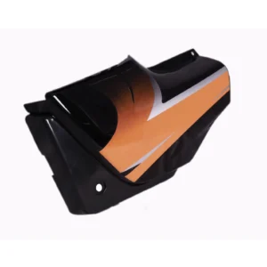 Hero Passion Plus Side Panel Black Orange
