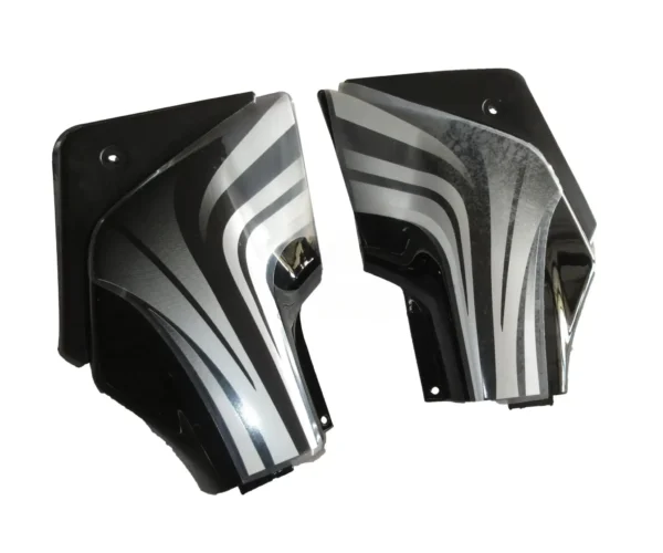Hero Passion Pro Side Panel Cover Black Silver