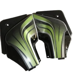 side-panel-cover-hero-passion-pro-digital-black-green-bike Side Panel Cover for Hero Passion Pro Digital