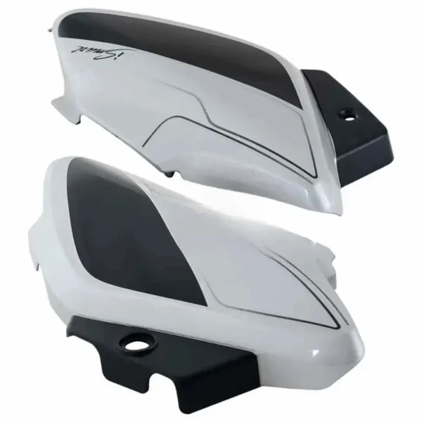 side-panel-cover-hero-splendor-i-smart-silver-grey-bike Hero Splendor i Smart Side Panel Cover Silver Grey