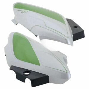 Hero Splendor i Smart 2 Silver Green Side Panel Cover
