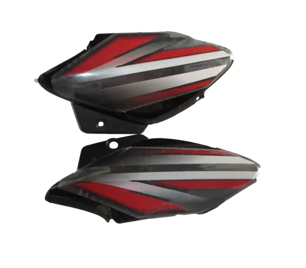 Hero Splendor NXG Side Panel Cover Black Red