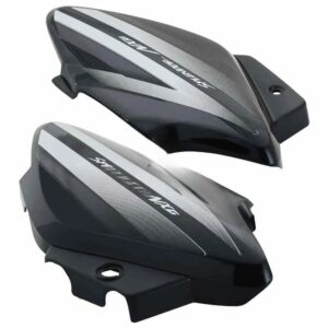 side-panel-cover-hero-splendor-nxg-type-4-black-silver-stk Hero Splendor NXG Type 4 Side Panel Cover Black Silver