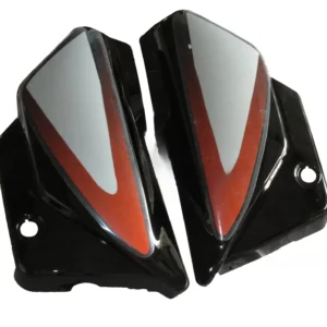 side-panel-cover-hero-splendor-plus-black-orange-stk Hero Splendor Plus Side Panel Black Orange