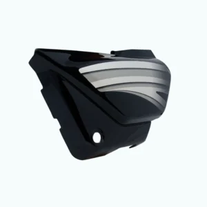 Hero Splendor Pro Side Panel Cover Black Silver