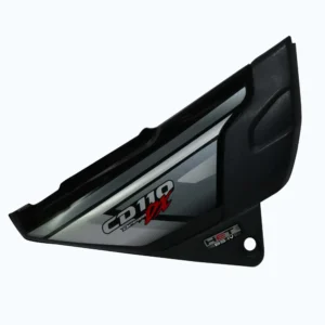 side-panel-cover-honda-cd110-black-grey-stk Side Panel Cover for Honda CD110 Black Grey