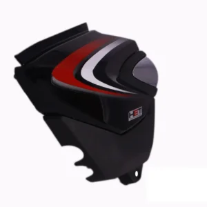 side-panel-cover-honda-shine-dx-with-chrome-garnish-black Honda Shine DX Side Panel Cover Black