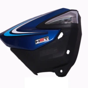 side-panel-cover-honda-shine-dx-with-chrome-garnish-blue Blue Side Panel for Honda Shine DX