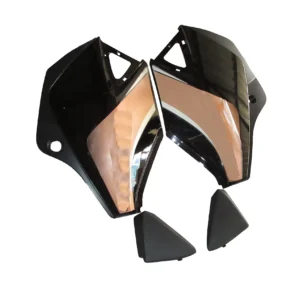 Side Panel Cover for TVS Star City Black
