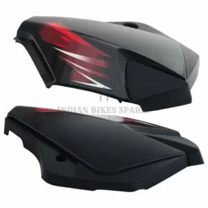 side-panel-cover-tvs-star-cvti-110cc-n-m-black-red-stk Side Panel Cover for TVS Star CVTi 110cc Black Red