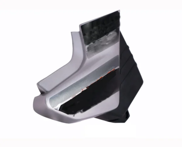 side-panel-cover-yamaha-libero-g5-silver-black-bike Side Panel for Yamaha Libero G5 Silver Black
