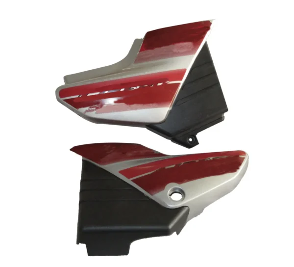 side-panel-cover-yamaha-libero-g5-silver-red-bike Side Panel Cover Yamaha Libero G5 Silver Red