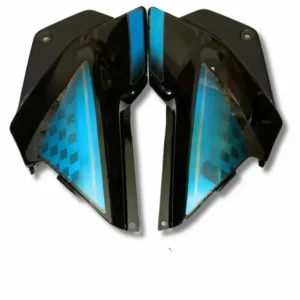 Hero Glamour Type 2 Type 7 Side Panel Black Blue