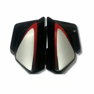 Hero Splendor Plus Side Panel Silver Red
