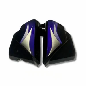 Hero Splendor Pro Side Panel Black Blue